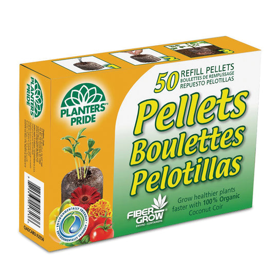 Pellets de germination en fibre de coco - paquet de 72